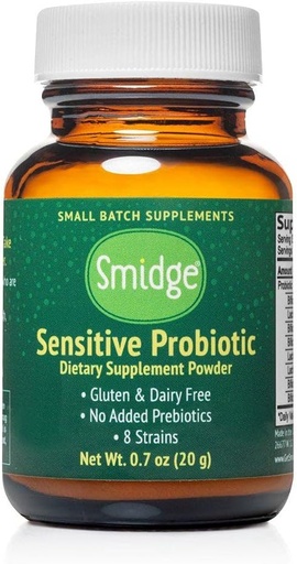 [BRSWIFTRC4CAOEDO] Smidge® Sensitive Probiotic Powder & Dosage Spoon (GutPro®)