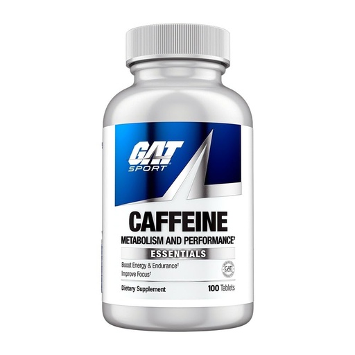 [BRSWKHY2CZ6BQFA4] GAT SPORT Essentials Caffeine Metabolism and Performance, 100 Tablets