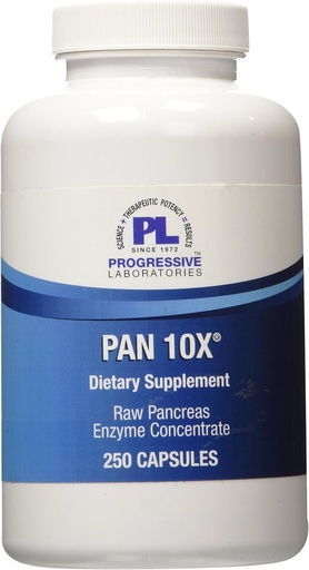 [BRSWIYQDBYNGIEY7] Progressive Labs Pan 10X Supplement, 250 Count