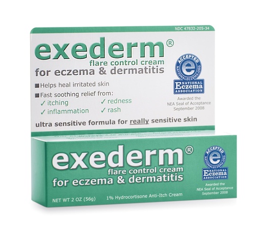 [BRSWIZT7CR4QKGY3] Exederm Flare Control Cream for Eczema & Dermatitis, 2oz
