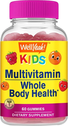 [BRSROBQDOINR43TX] WellJā Kids Multivitamīnu Gummies 