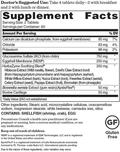 [BRSWIFI6B4CWOAD6] Dr. David Williams' Joint Vantagem Gold 5X Joint Relief Supplement, 120 comprimidos (fornecimento de 30 dias)