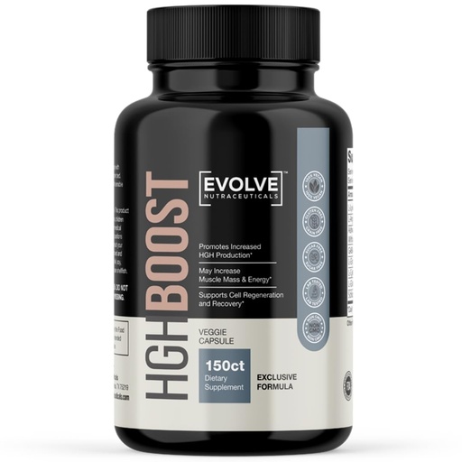[BRSROHQEPMORQAA7] HGH Booster 2X Strength (150 Count) Anti-Aging, Increase Stamina and Energy, Rejuvenate Skin and Hair, L-Lysine HCL, L-Arginine HCL