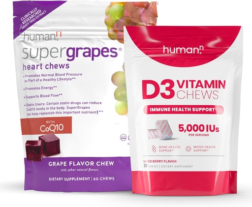 [BRSW2HAPOACGO23J] Humann SuperGrapes & D3 Chews