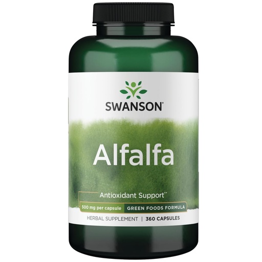 [BRSROAY3C4IQAEQ4] Swanson Alfalfa 500 MG 360 CAPS