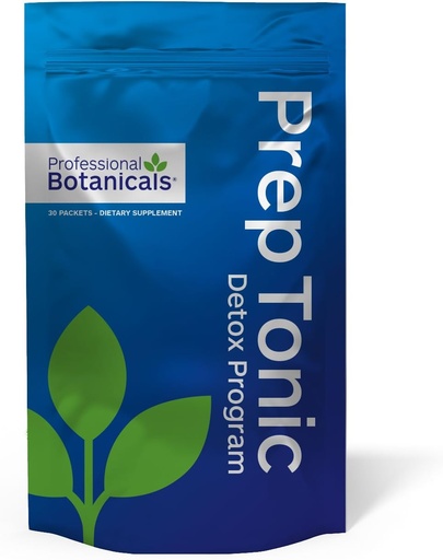 [BRSWIY37BUHRKGQV] Professional Botanicals Prep Tonic Detox 10-Day Full-Body Detox, Health & Wellness System, Body Cleanse - 30 Packs
