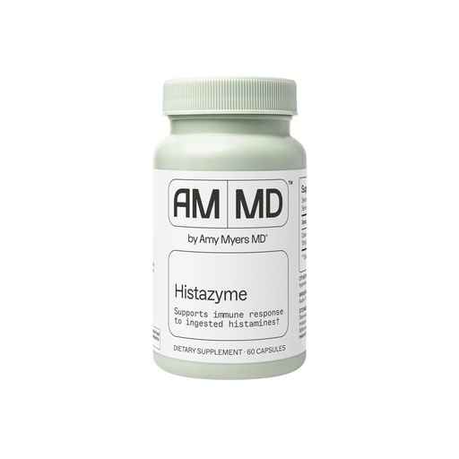 [BRSRAFQKCV7WAHI7] Amy Myers MD Histazyme - Diamine Oxidase Dao Enzyme Supplement Histamine Blocker to Support Healthy Digestion, Food Derived Histamine Intolerance (HI) - 60 Capsules - Bottle