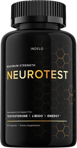 [BRSROBIOO4IQGCY3] NeuroTest Pills Capsules, NeuroTest Suplemento dietético para Hombres, NeuroTest Daily for Peak Performance and Wellness, NeuroTest Reviews, Neuro Test Advanced Formula Pills (60 cápsulas)