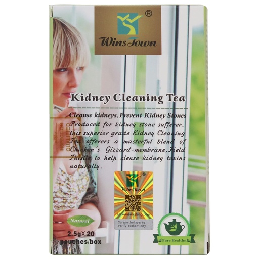 [BRSW2HQNAUHWA3DL] Wins Town Kidney Stones Cleaning Tea, Stone Breaker for Kidney Cleanse and Detox, 20 Teabags