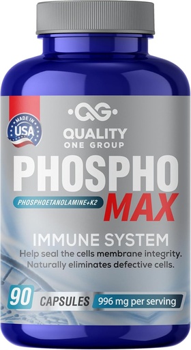 [BRSWYYALBMCR4A3F] Fosfoetanolamina - Unique Blend of Phosphoethanolamine to Boost your Immune System- Natural Fosfoetalonamina, 26 Years of Researched Formulation