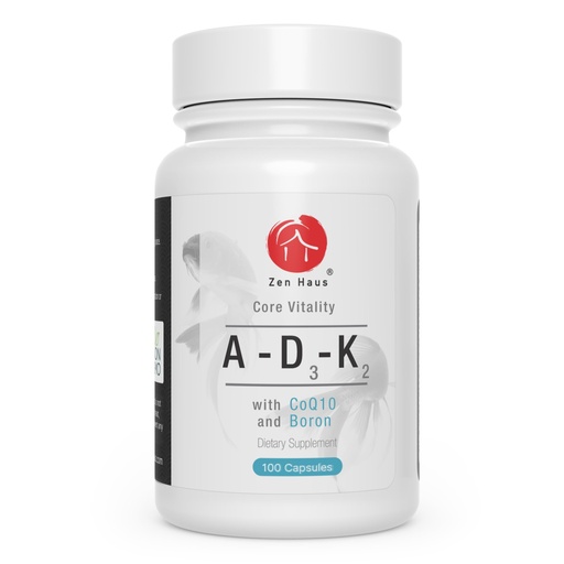 [BRSWGZ35B56G2CIV] ADK Vitamin Supplement with Network Antioxidants - A, D3, K2 (MK-7 Non-Soy) and E with CoQ10, Boron and Alpha Lipoic Acid - For Vision, Strong Bones and Teeth, and Immune Support - D3 5000 iu Complex