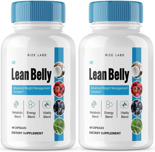 [BRSROGIKCQAR6A3G] rize labs (Pack of 2 Lean Belly Juice Powder Capsules, Juice Formula Pills for Advanced Weight Loss, Superfood Supplement to Cleanse and Detox, Reviews (120 Capsules)