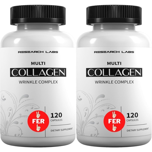 [BRSWGBD6BMIQ23AY] Research Labs 2 for 1 Promo 240 Collagen Pills - 6000 mg Per Day. Grass Fed Anti-Aging Support for Skin, Joints, Tendons, Bones, Hair and Nails. Paleo Friendly. Collagen Peptides Powder Supplement…