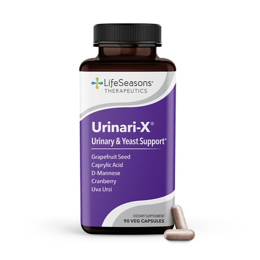 [BRSWI2QCCMJRSE3K] Urinari-X - Urinary Tract Support - Fast Acting UTI Relief - Vitamin Supplement for Healthy Bladder Function & Immunity - D-Mannose, Cranberry, Caprylic Acid, Uva Ursi & Grapefruit - 90 Capsules