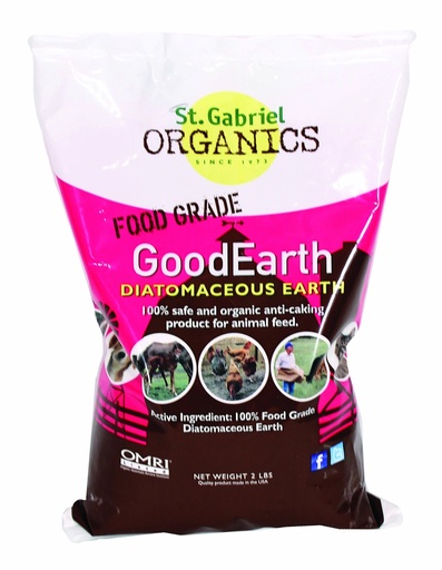 [BRSWIEYYO4FAACLI] GoodEarth Diatomaceous Earth Supplement for Chicken and Farm Animals,NET WT 2 LBS