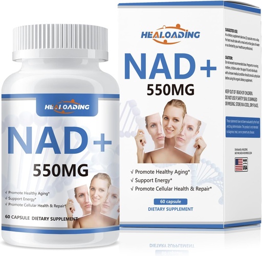 [BRSRAFA6AQJWC2A6] NAD Suplemento liposomal para Mujeres: NAD+ Suplemento con Resveratrol 550MG Soporte celular Reparación Energía y envejecimiento saludable