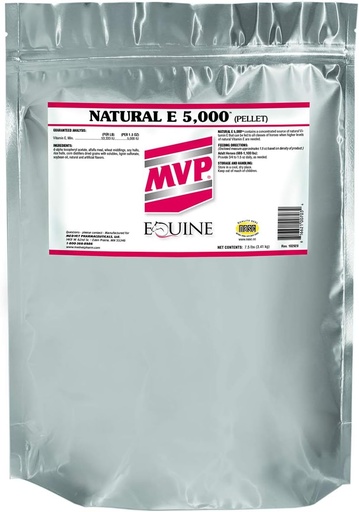 [BRSWYBIBBMIQ2D35] Natural E 5,000 (7.5 lb) Natural Form of Vitamin E for Better Bioavailability for Horses