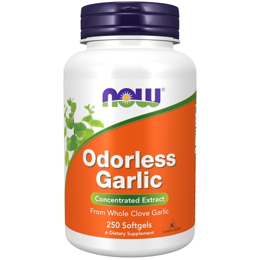 [BRSWIFQMDICRO3I7] NOW Foods Odourless Garlic Original, 250 Softgels