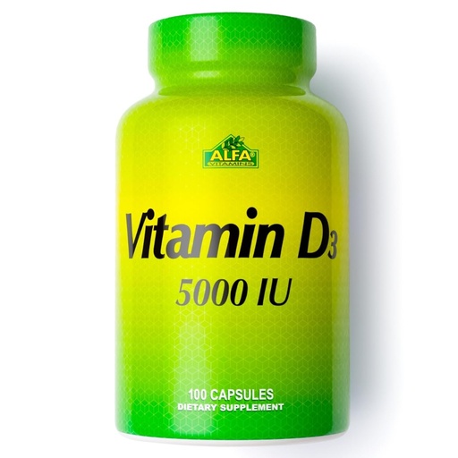 [BRSWI2TZAZ4QKDTY] ALFA VITAMINS Vitamin D3 1000 IU Supplement, Supports Immune Health, Calcium Absorption, Healthy Bones & Joints, Dietary Supplement for Daily Wellness, Non GMO, Gluten Free, 100 Capsules