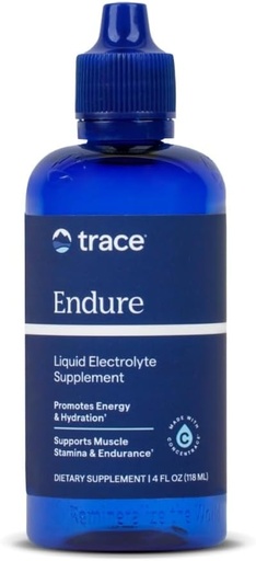 [BRSWIYQ7A4CRAYD6] Trace Minerals Endure - 액체 무기물 흡수 지원 보충교재 - Aid Hydration & 건강한 에너지에 전해질 보충교재 - 마그네슘 & 염화물을 가진 성과 지원 - 4개 fl oz (48의 서빙)