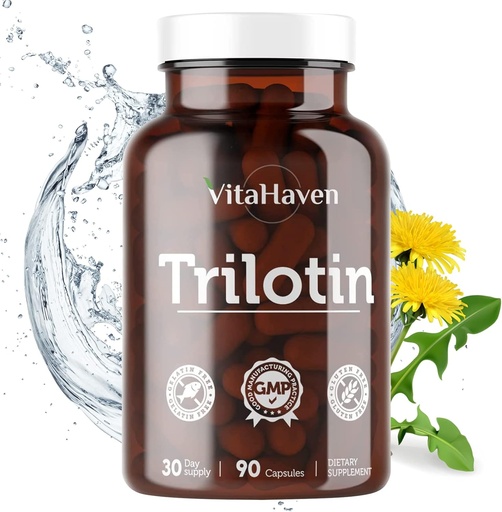 [BRSWY2YYOQFW2ADZ] Trilotin: Swollen Feet and Ankles Treatment for Women and Men with Edema of The Lower Leg - Reduce Swelling in Feet and Ankles from Water Retention- Includes: Dandelion Root, Parsley Leaf & More