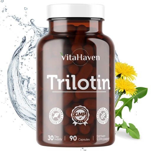 [BRSWY2YYOQFW2ADZ] Trilotin: Swollen Feet and Ankles Treatment for Women and Men with Edema of The Lower Leg - Reduce Swelling in Feet and Ankles from Water Retention- Includes: Dandelion Root, Parsley Leaf & More