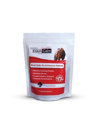 [BRSWGAL7BUIGKFDA] Equine Healthcare International Equi+Calm Show Safe Performance Pellets - 1 Pound
