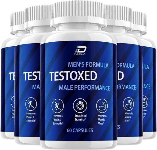 [BRSRA2Y3OUAWOHQ7] Testoxed Capsules Supplement, Testoxed Advanced Men Wellness Support, Official Testoxed Maximum Strength Energy Performance, Testoxed Premium Dietary Formula Reviews (5 Pack - 300 Capsules)