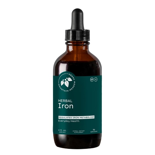 [BRSWGEI7OINBACDH] Mountain Meadow Herbs Herbal Iron - 2 oz - Gentle Herbs to Support and Regulate Iron Metabolism and Absorption