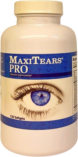 [BRSROFQ2CIAW2C3B] MedOp Pro 120 Softgels, 1 Bottle - Formulated Eye Support with Omega-3 EPA DHA, Vitamin A, and Mucin Complex