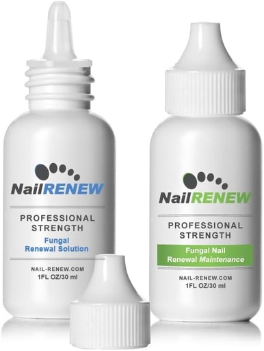 [BRSROBAYOB5RS23A] NailRENEW Antifungal Complete System - Professional Strength, Fungus Treatment for Toe Fungus, Discolored or Brittle Nails