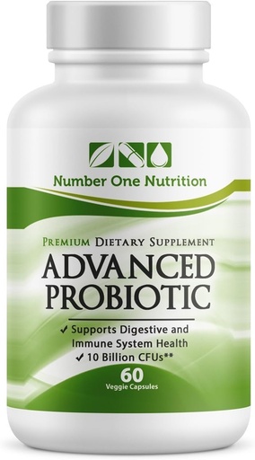 [BRSWIFIOCAGQGEIV] N1N Premium Probiotics for Men & Women [11.5 Billion CFUs] Lactobacillus Acidophilus Probiotic Supplement to Improve Digestion & Immunity, Shelf Stable & No Refrigeration Required, 60 Caps
