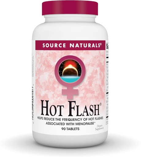 [BRSWIYTQAYIRWDYZ] Source Naturals Hot Flash, Helps Reduce The Frequency of Hot Flashes* - 90 Tablets