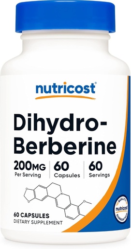 [BRSRAZQ3BYBWYF3P] Dihydroberine kapsulak (200mg, 60 kapsulak) - Berberineko Metabolita bioeragarriago