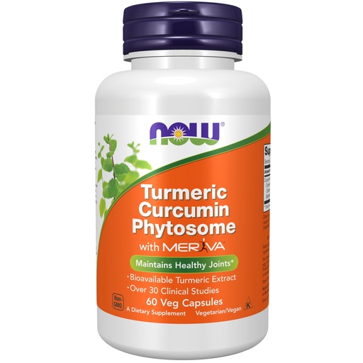 [BRSWIZQIAB4WE3Q3] NOW Foods Supplements, Curcumin Phytosome, Bio-Enhanced Turmeric Extract, 60 Veg Capsules