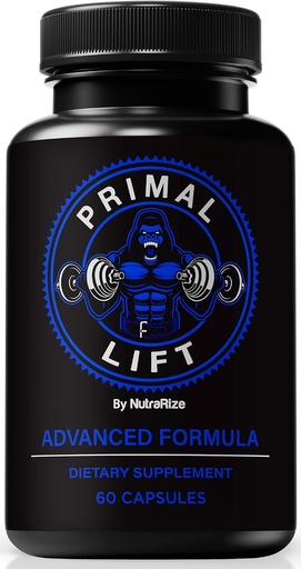 [BRSRAHADDMIRMCY2] NutraRize Pramal up up for Men, Fórmula oficial de Stamina i Energia, Encapçament permal, Prells, Prmal elevat ME fórmules, Primalorilifts Capsules, Tot suport natural (60 Capules)
