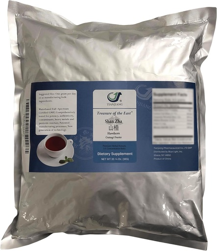 [BRSW22QZAEJQAGTG] Treasure of the East, Hawthorn Extract - Shan Zha (3:1 Concentrated Herbal Extract Powder, 1kg)
