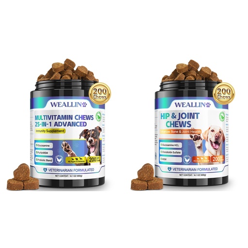 [BRSRAADRCQMAY23P] Dog Vitamins & Joint Supplement for Dogs