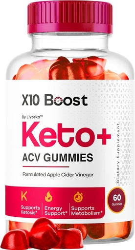 [BRSROCQCORYWOCD7] X10 Boost Keto ACV Gummies Fórmula Avanzada 1050MG Fórmula Avanzada, X 10 Boost Keto Plus Gummys Premium Fórmula Apple Vinegar Gummies, All Natural Gomitas, 60 Gummies por 1 Mes