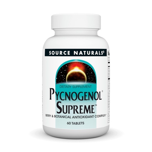 [BRSWIYD6DIDRWGTE] Source Naturals Pycnogenol Supreme, Berry & Botanical Antioxidant Complex* - 60 Tablets