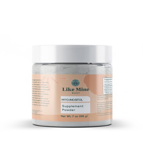 [BRSW2AL6CUFQGDIV] Like Mine Myo-Inositol (7 oz) Vitamin B8, Pure Single Ingredient with No Fillers, Additives