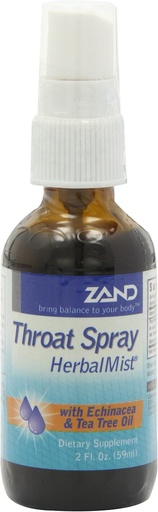 [BRSWIYTYOUNR4ELG] ZAND Immunity HerbalMist Throat Spray | Soothing Formula with Echinacea, Tea Tree, Sage, Elderberry & Peppermint (2oz)