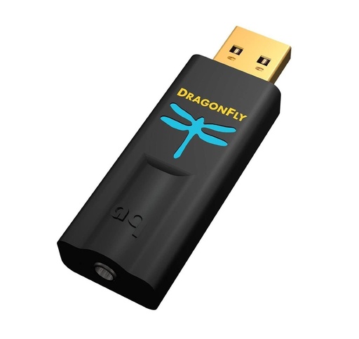 [BRSWKFQZOYBRYELE] AudioQuest Dragonfly Black USB Digital-to-Analog Converter