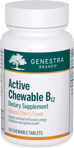 [BRSWIEIPC4IAMFTI] Jenstra Brands apple B12 | วิตามิน B12 แท็บเล็ต 60 chitable Tablets   Nature Suries Favor