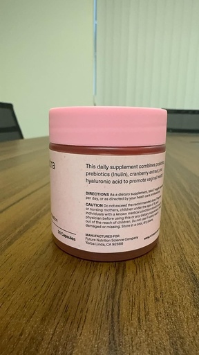 [BRSRAAYYOYHQGCYU] Vaginal Wellness Formulation – 15 Billion CFU, 10 Strains for Vaginal Health, Yeast Balance, pH Support, with Prebiotics, Cranberry, & Hyaluronic Acid