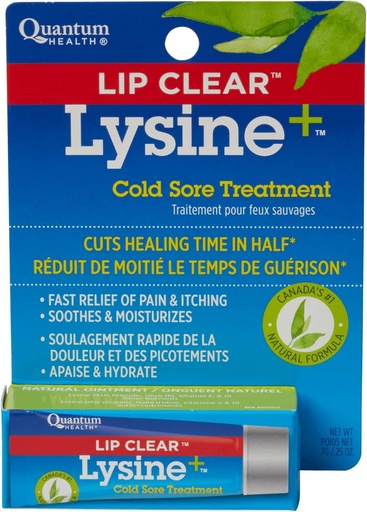 [BRSWIYQ6CAMB2ED6] Lip Clear Lysine + Cold Sore Treatment 0.25 oz (Opakowanie po 3)