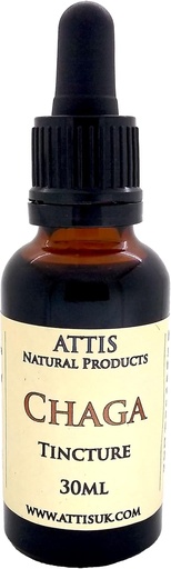 [BRSW2232CMCQYCDU] ATTIS Chaga Handmade Tincture 30ml | All Natural Ingredients