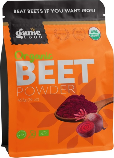 [BRSRMZA2CMFWAD3L] Organic Beet Root Powder, 16 Ounces