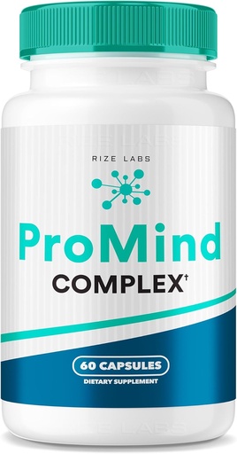 [BRSROGINBZYQODTL] rize labs ProMind Complex Supplement,Organic Memory Supporting Formula to Strengthen The Brain Used to Boost Memory (60 Capsules)