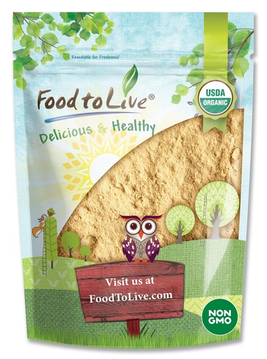 [BRSWGYALBN7WCF36] Food to Live Organic Maca Powder, 4 Ounces Gelatinized, Non-GMO, Kosher, Vegan, Bulk
